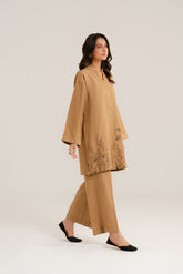 2 Piece Slub Khaddar Embroidered Suit (CP0290)